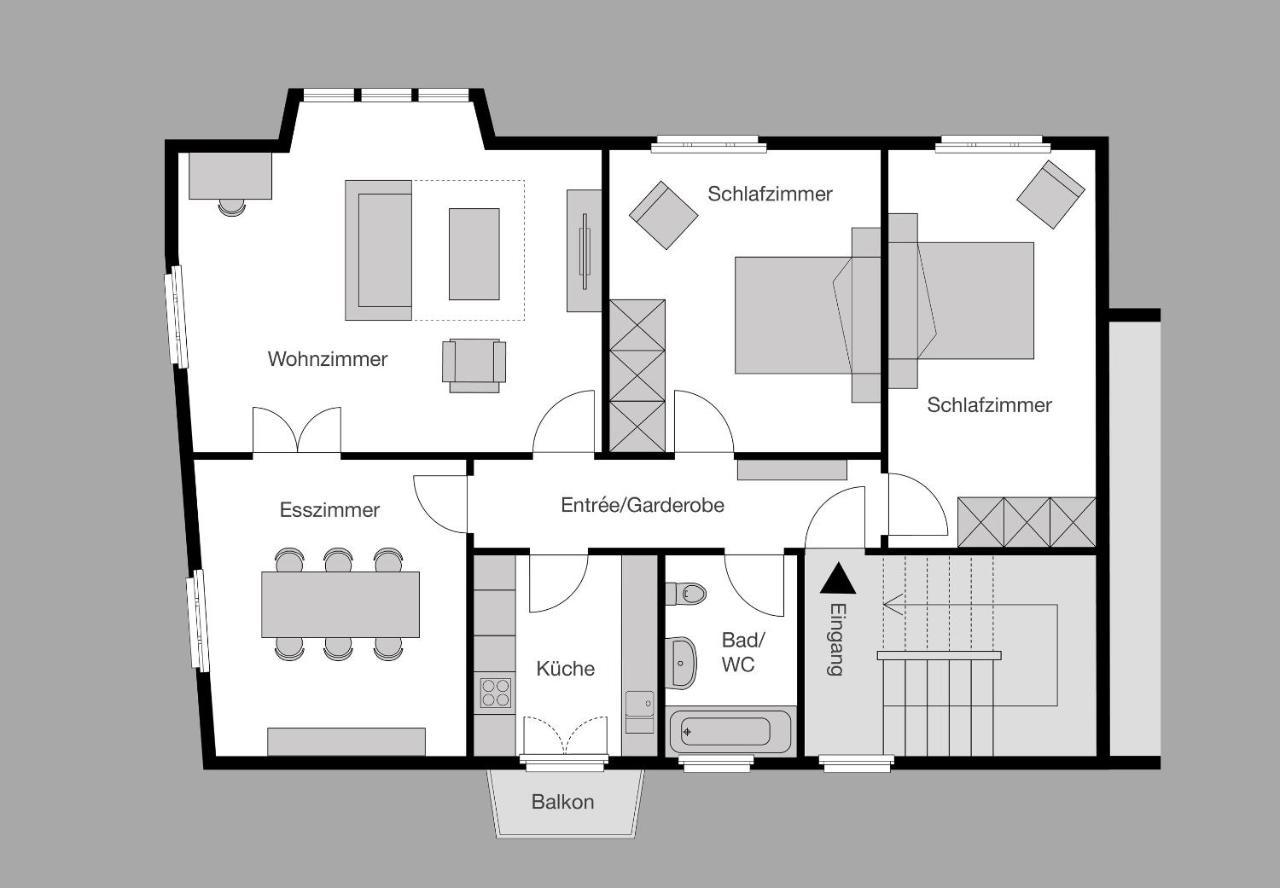 City Stay Furnished Apartments - Fasenstaubstrasse Schaffhausen Luaran gambar