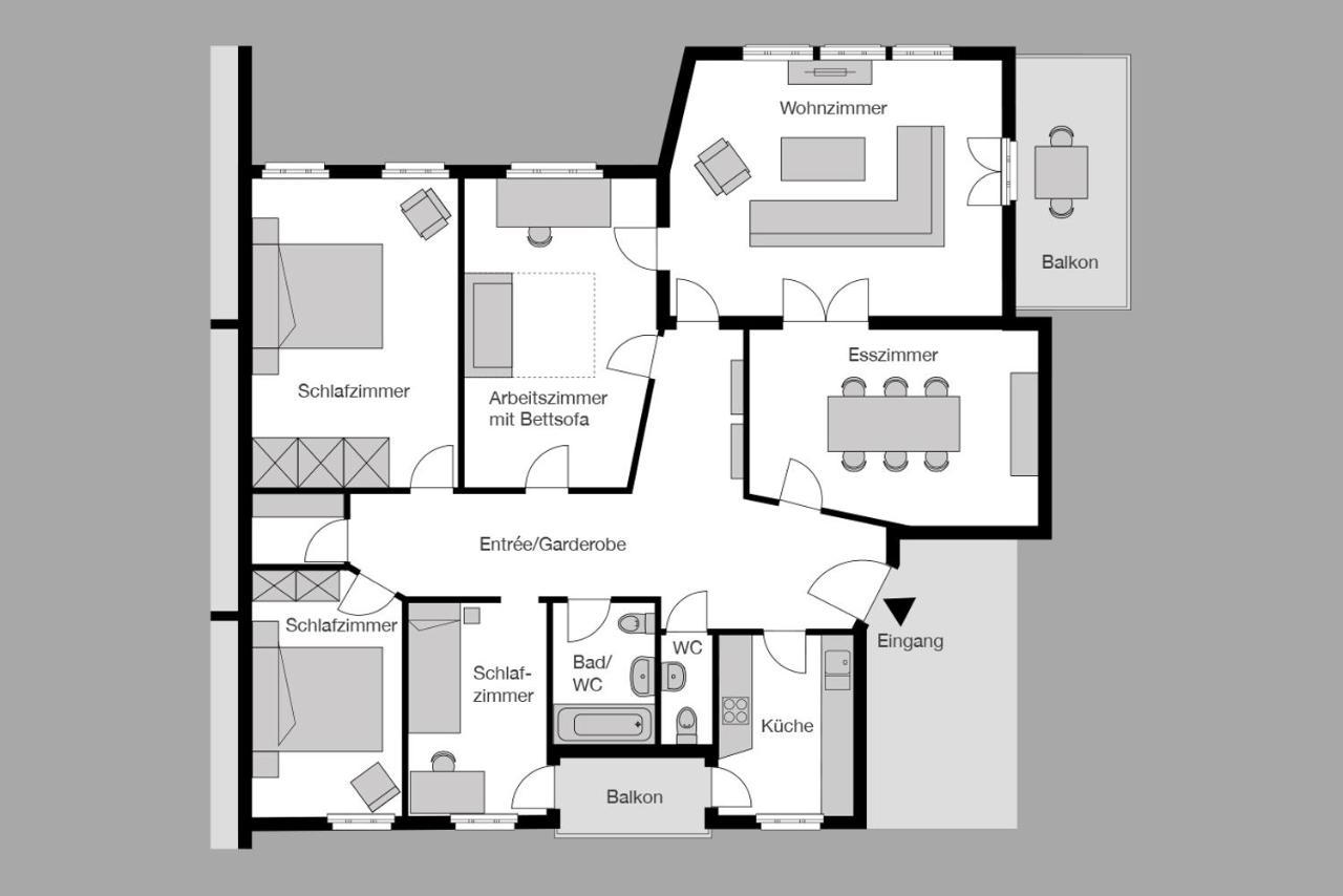 City Stay Furnished Apartments - Fasenstaubstrasse Schaffhausen Luaran gambar